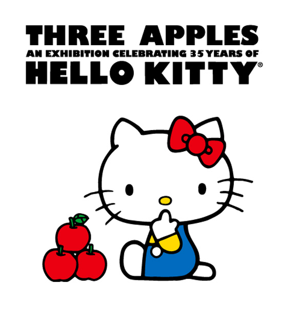 Hello Kitty Three Apples
